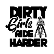 Dirty Girls Ride Harder Crop