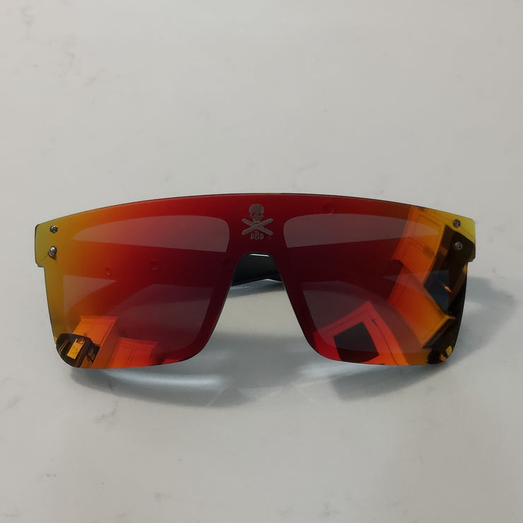 Dirty Tire Track Printed Sunglasses