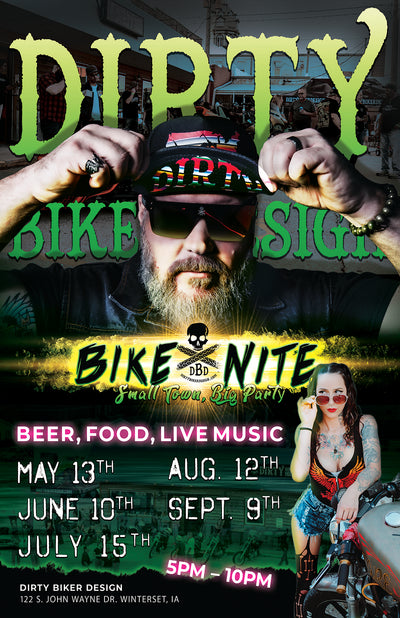 Sept 9th Dirty Biker Bike Nite