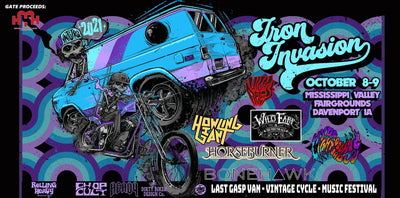 Last Gasp Chopper & Van Show / Iron Invasion Oct. 8-9th