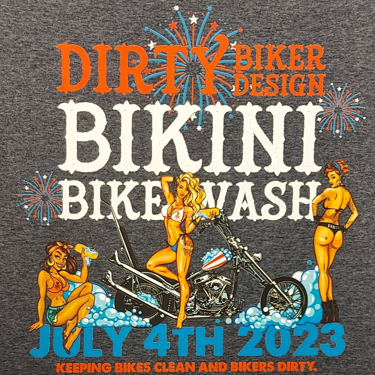 Bikini Bike Wash T-Shirt 2023