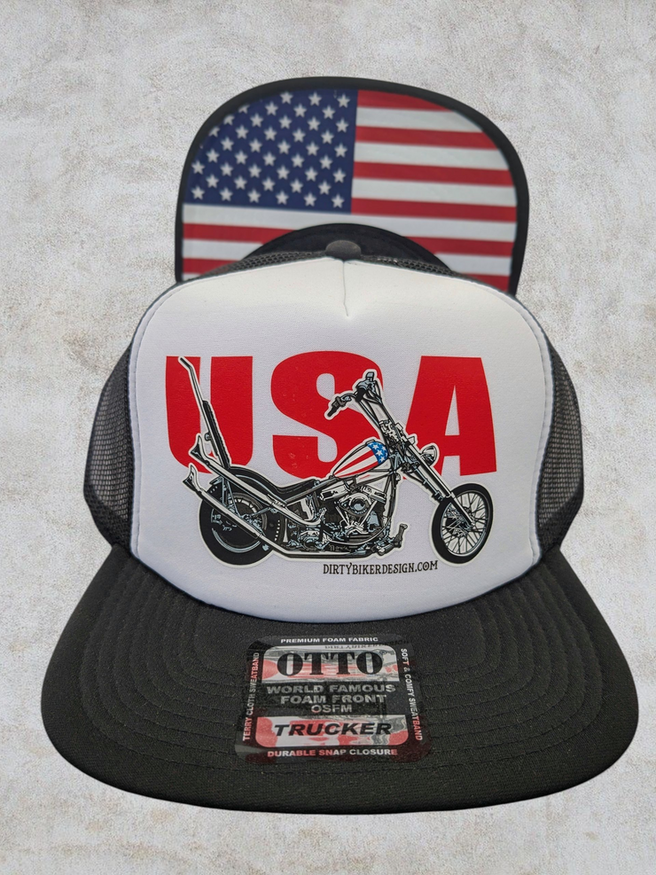 USA Chopper Snapback Hat