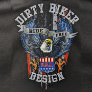 Ride Free U.S.A. Demin Sleeveless Shirt