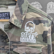 Women’s “Hard to Handle” Camo Denim Jacket