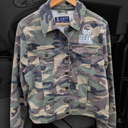 Women’s “Hard to Handle” Camo Denim Jacket
