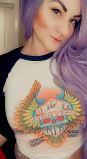 Dirty Biker Bar & Shield Raglan