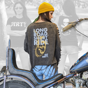 Ripped Long-Sleeve Pullover Top