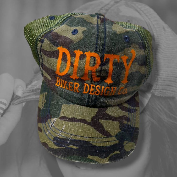 Camo Ponytail Hat