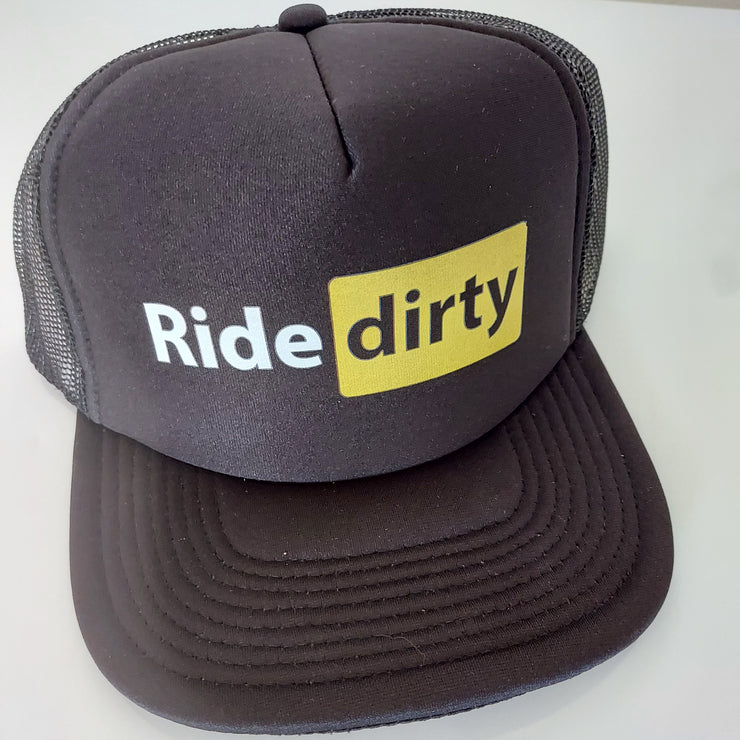 Ride Dirty Black Snap Back