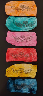 Jeweled Tie-Dye Head Band