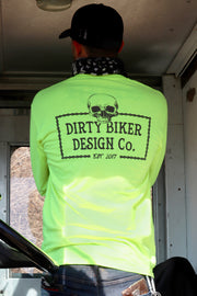 Dirty Biker Design Chain Long Sleeve