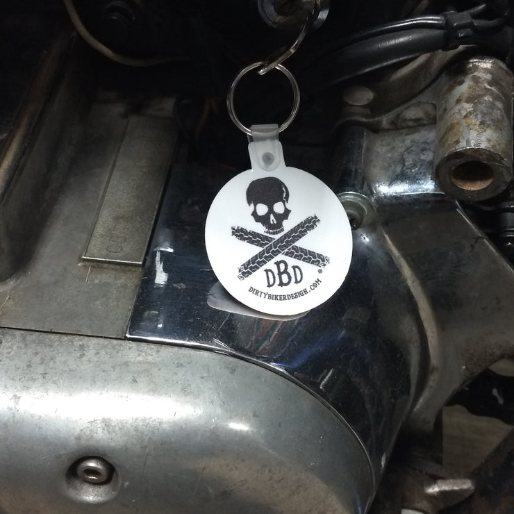 Dirty Biker "I Rode Today" ™ / Logo Keychain